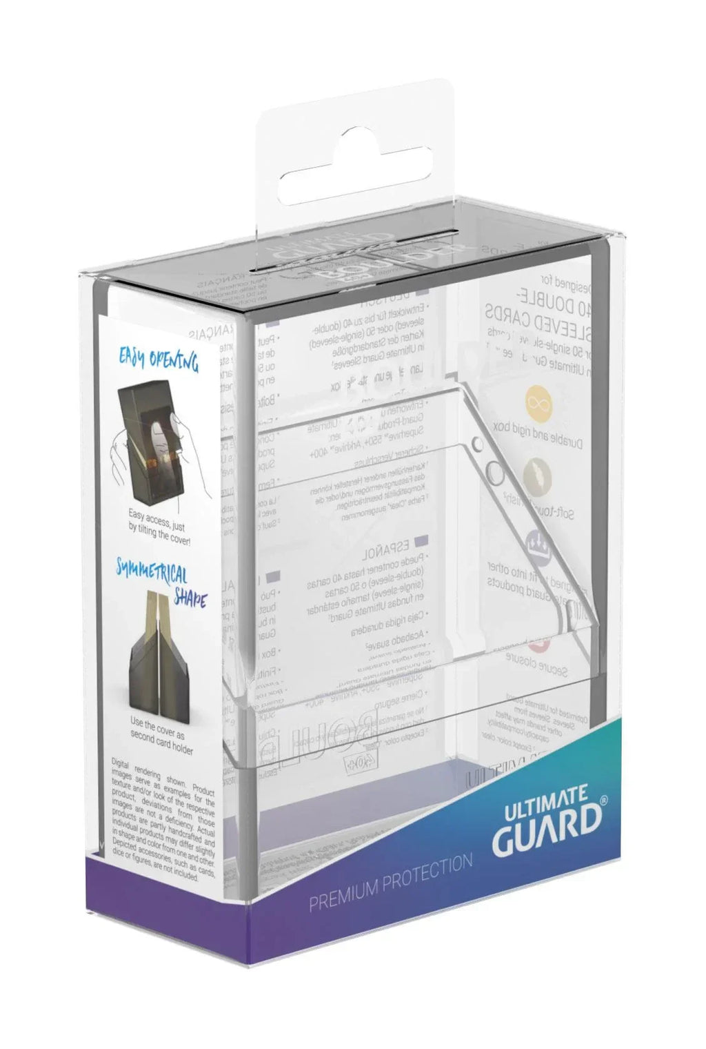 Ultimate Guard Boulder 40+ - Deck Case för Kort Ultimate Guard