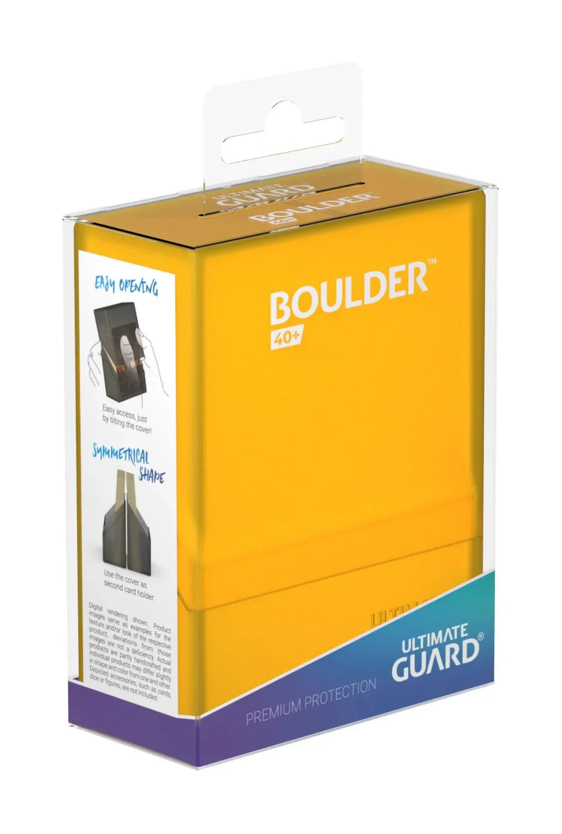 Ultimate Guard Boulder 40+ - Amber Ultimate Guard