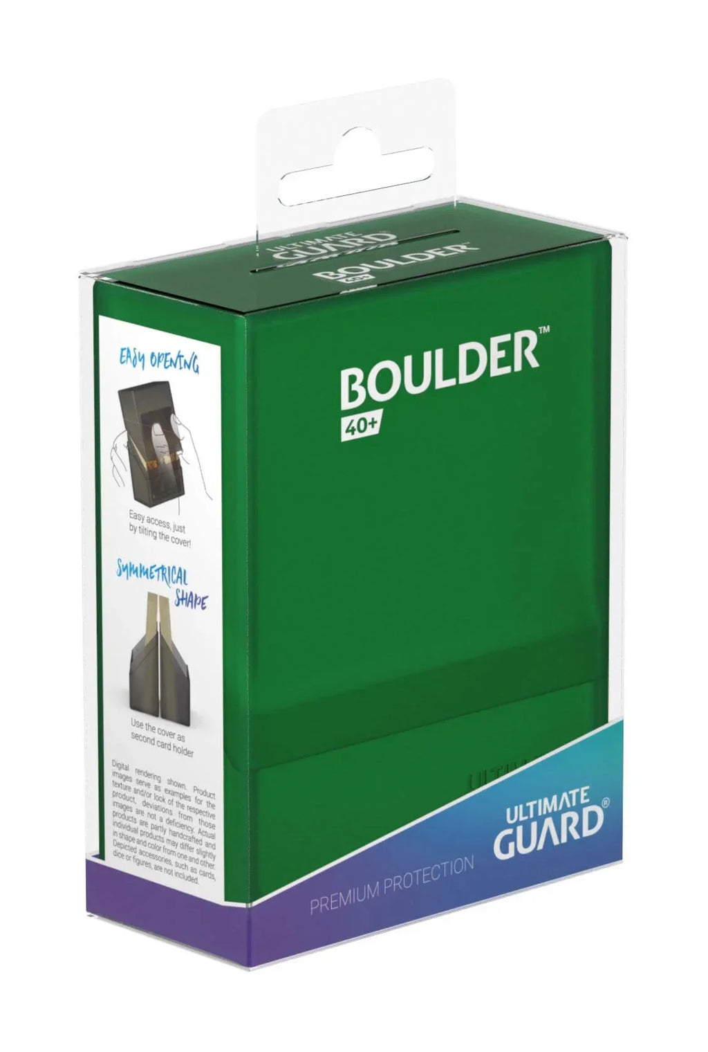 Ultimate Guard Boulder 40+ - Emerald Ultimate Guard