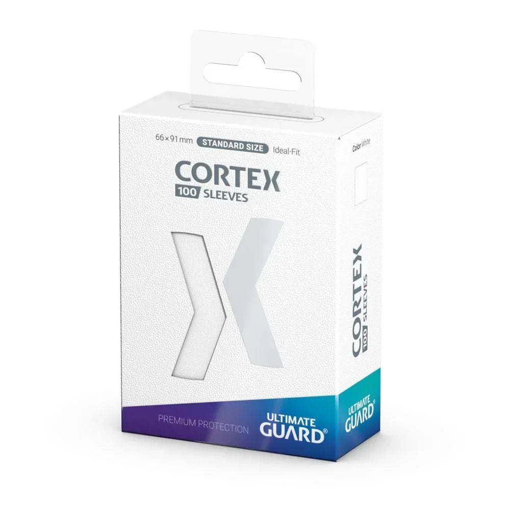 Ultimate Guard Cortex Hylsor Standard Storlek (100) - Vit Ultimate Guard