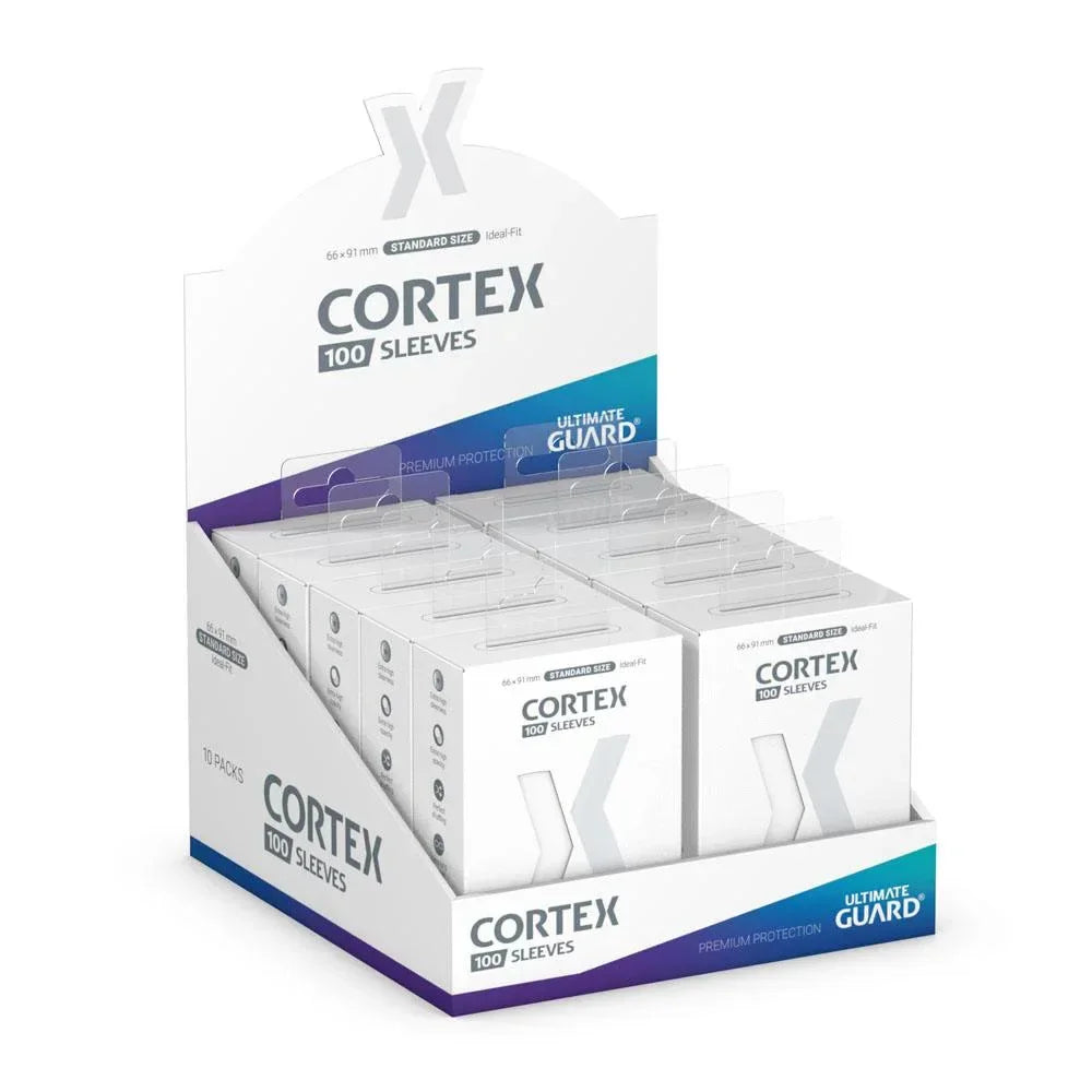Ultimate Guard Cortex Hylsor Standard Storlek (100) - Vit Ultimate Guard