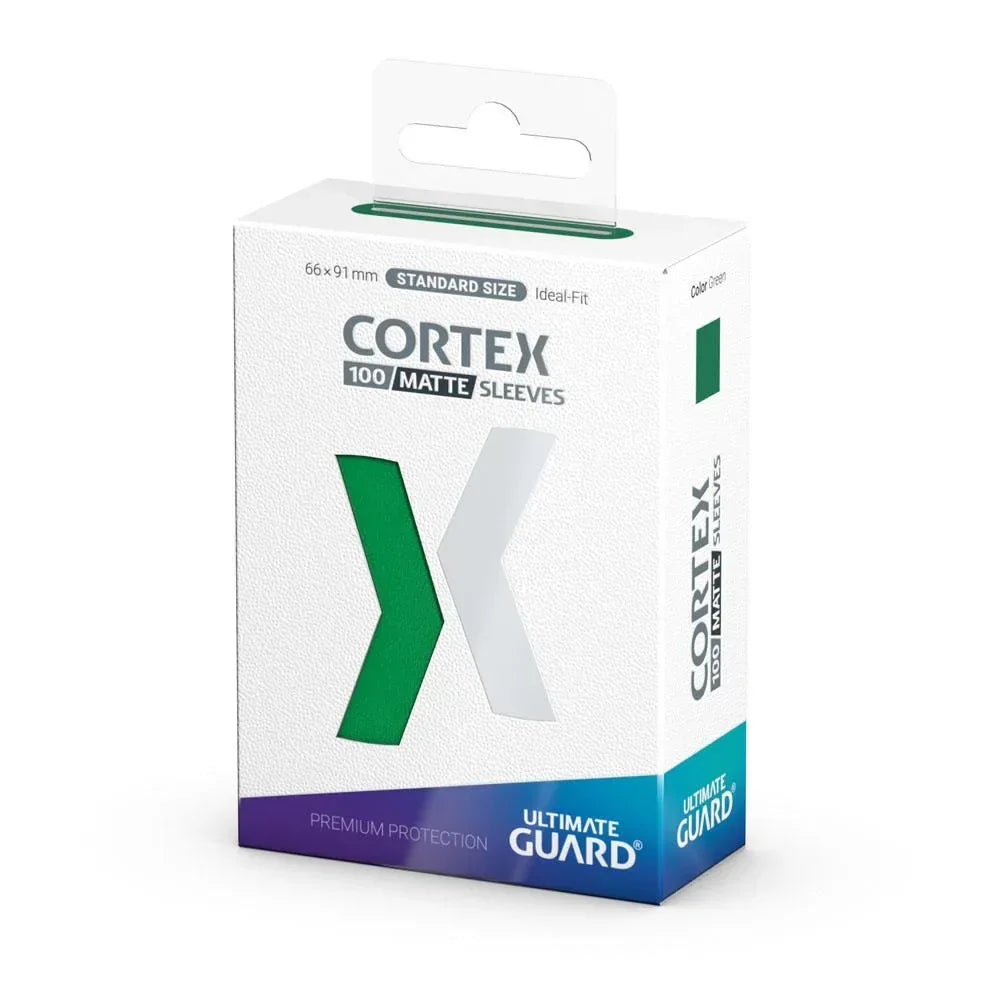 Ultimate Guard Cortex Sleeves Matte Standard Size (100) - Grön Ultimate Guard