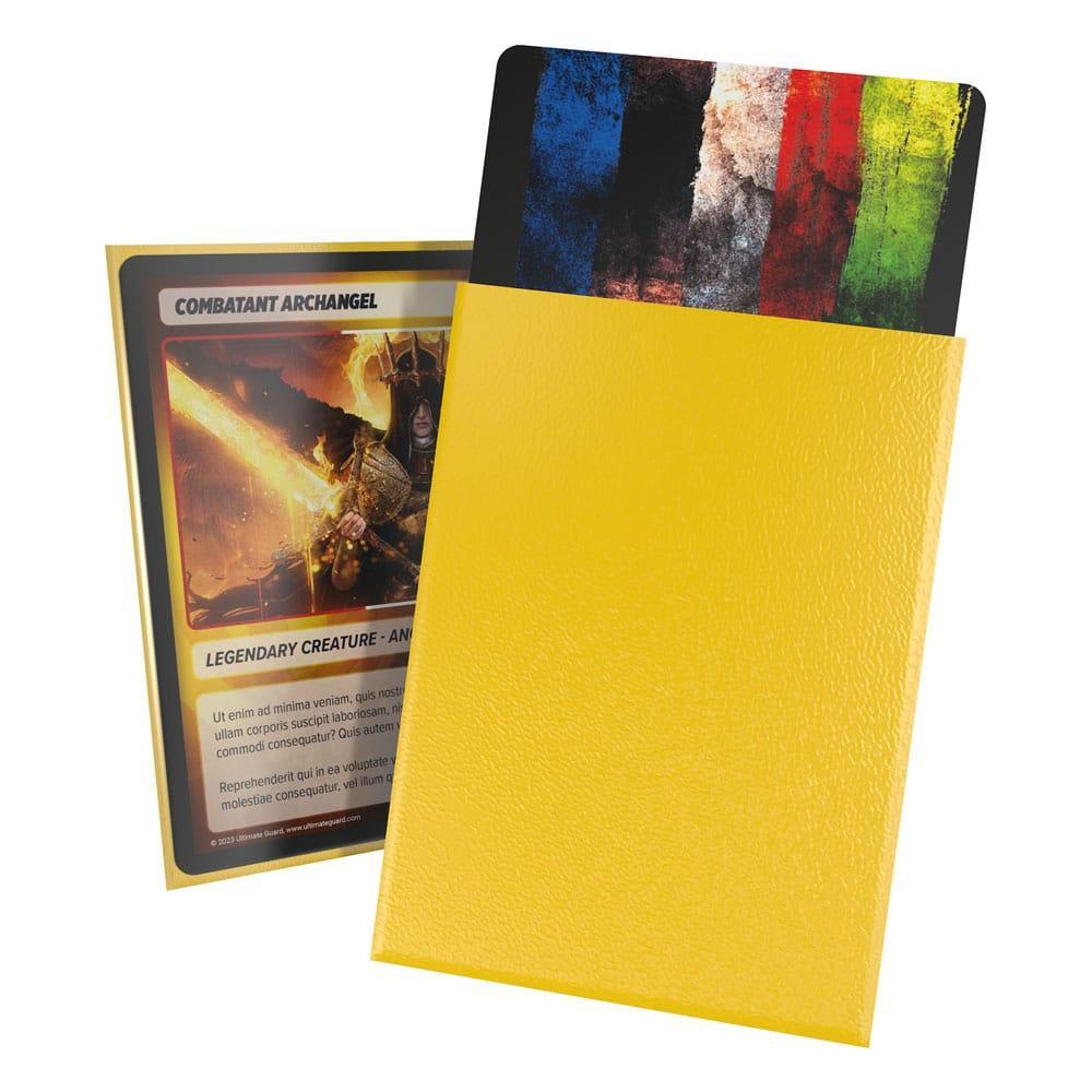 Ultimate Guard Cortex Sleeves Matte Standard Size (100) - Yellow Ultimate Guard