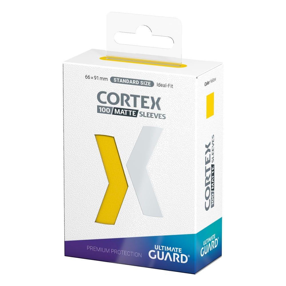 Ultimate Guard Cortex Sleeves Matte Standard Size (100) - Yellow Ultimate Guard
