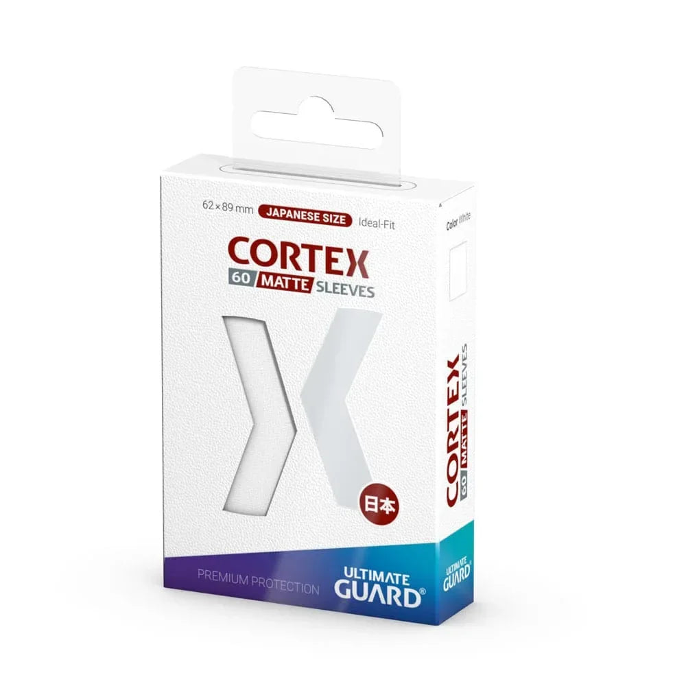 Ultimate Guard Cortex Sleeves Matte Japansk Storlek (60) - Vit Ultimate Guard
