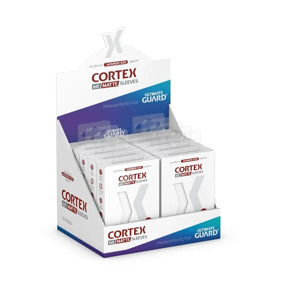 Ultimate Guard Cortex Sleeves Matte Japansk Storlek (60) - Vit Ultimate Guard