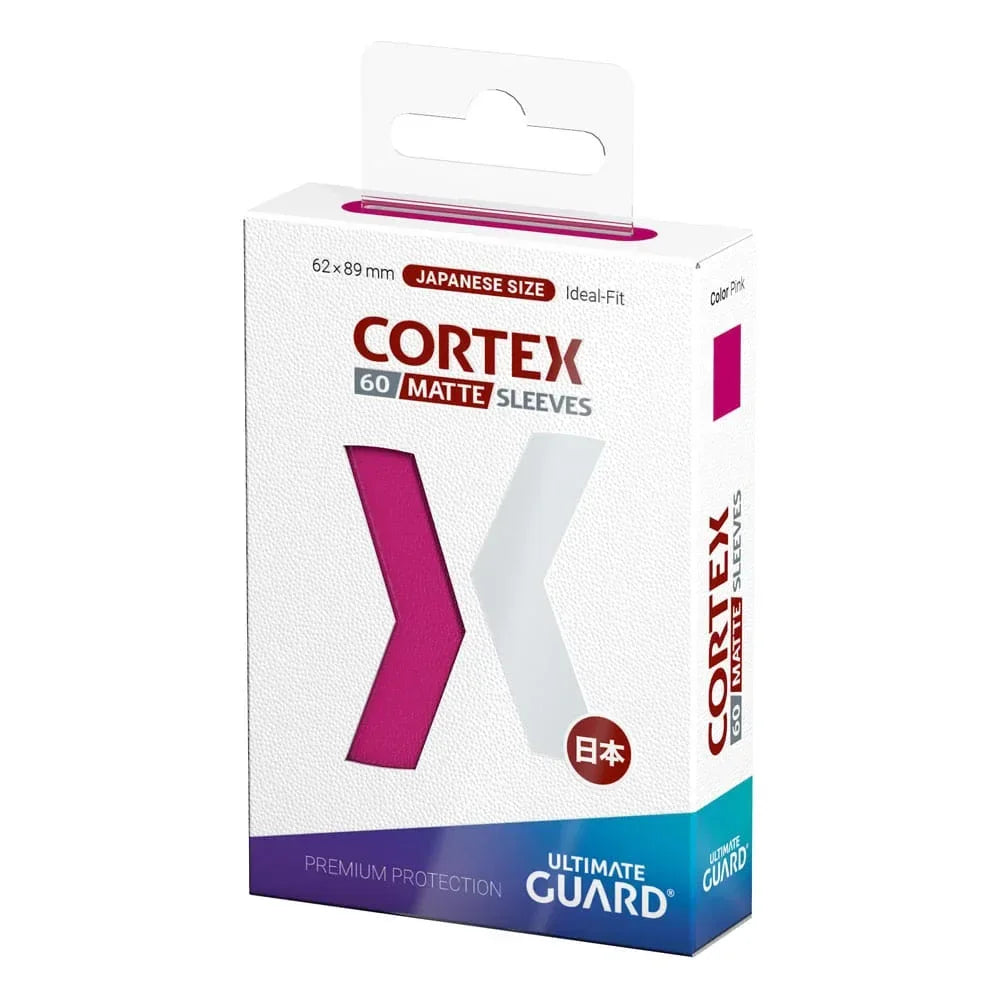 Ultimate Guard Cortex Sleeves Matte Japansk Storlek (60) - Rosa Ultimate Guard