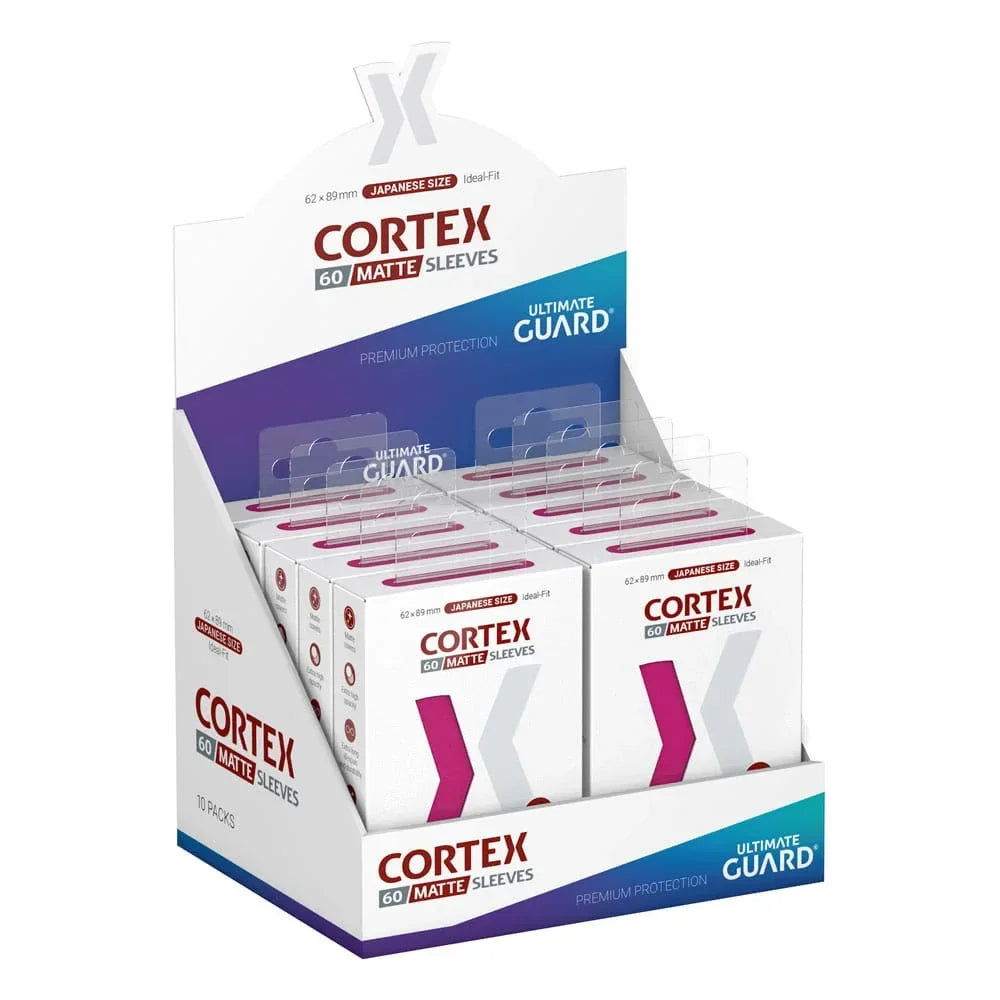 Ultimate Guard Cortex Sleeves Matte Japansk Storlek (60) - Rosa Ultimate Guard