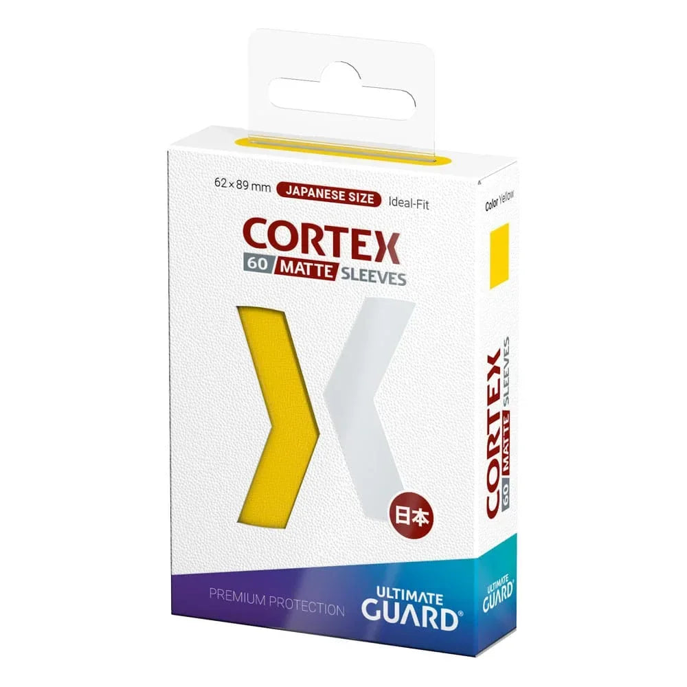 Ultimate Guard Cortex Sleeves Matte Japansk Storlek (60) - Gul Ultimate Guard