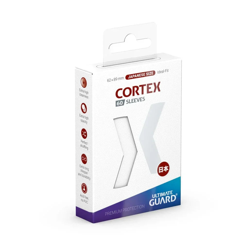 Ultimate Guard CORTEX Sleeves Japansk Storlek (60) - Vit Ultimate Guard