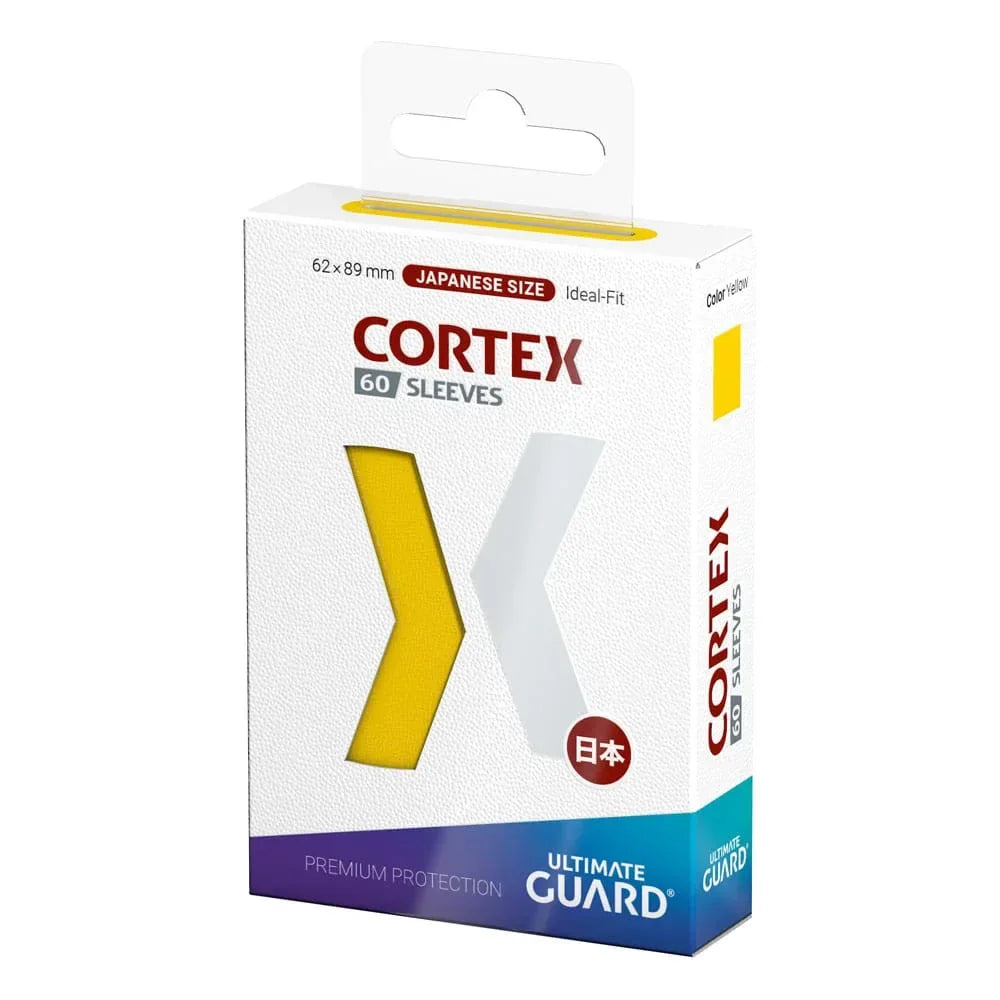 Ultimate Guard Cortex Sleeves Japansk Storlek (60) - Gul Ultimate Guard