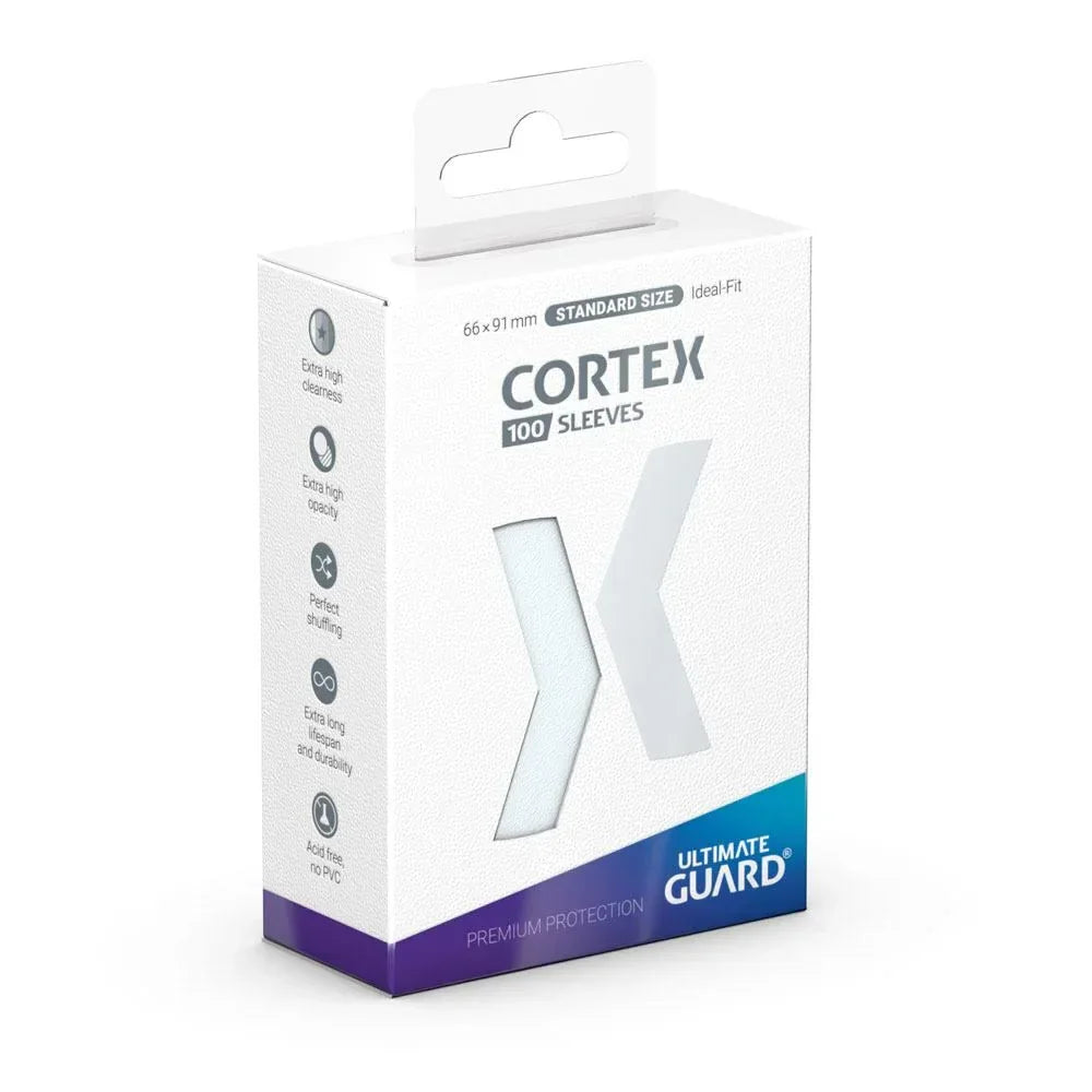 Ultimate Guard Cortex Sleeves Standardstorlek (100) - Transparent Ultimate Guard
