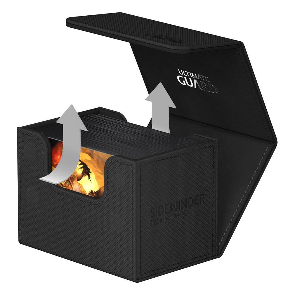 Ultimate Guard Sidewinder 80+ Xenoskin - Svart Ultimate Guard