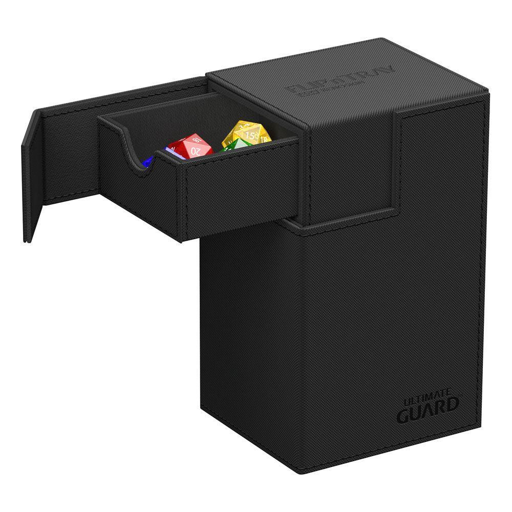 Ultimate Guard Flip'n'Tray 80+ Xenoskin - Svart Ultimate Guard