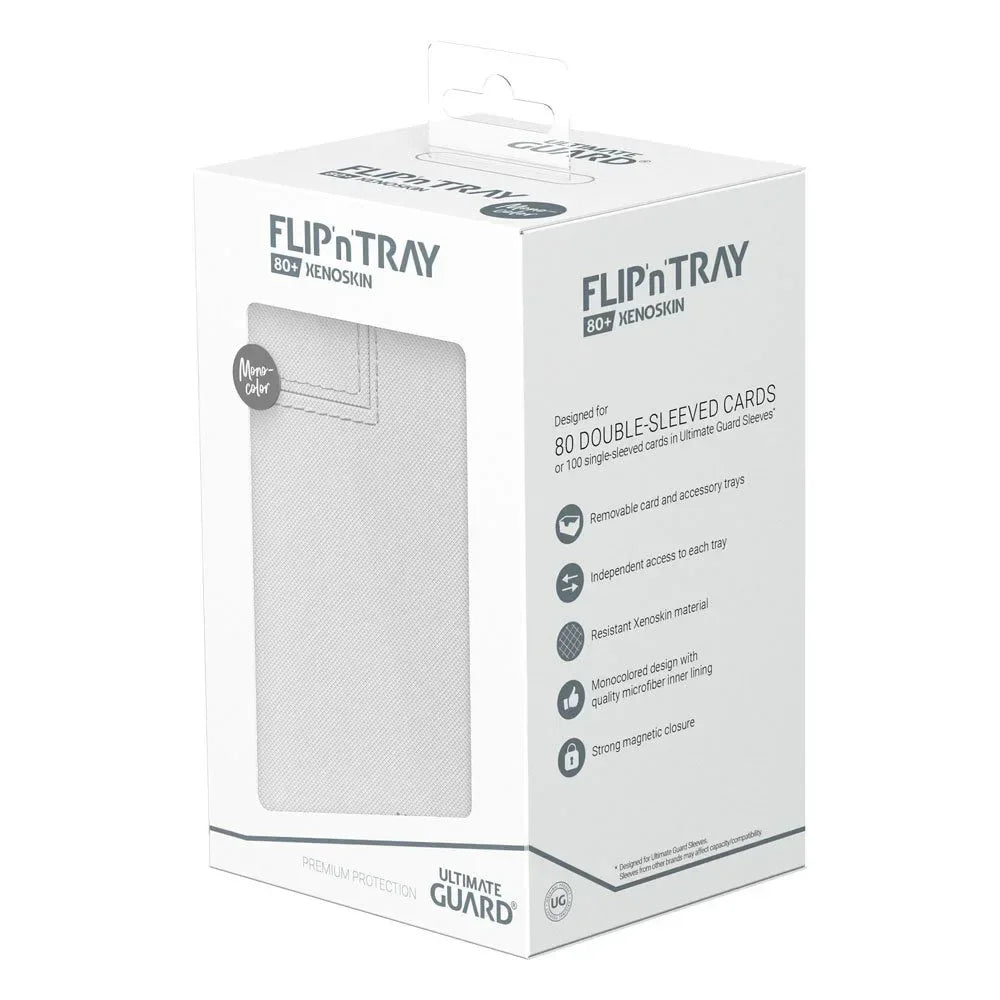 Ultimate Guard Flip'n'Tray 80+ Xenoskin - Vit Ultimate Guard