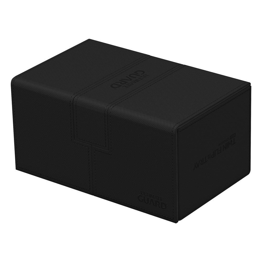 Ultimate Guard Twin Flip'n'Tray 160+ Xenoskin - Svart Ultimate Guard