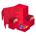 Ultimate Guard Twin Flip'n'Tray 160+ Xenoskin - Röd Ultimate Guard