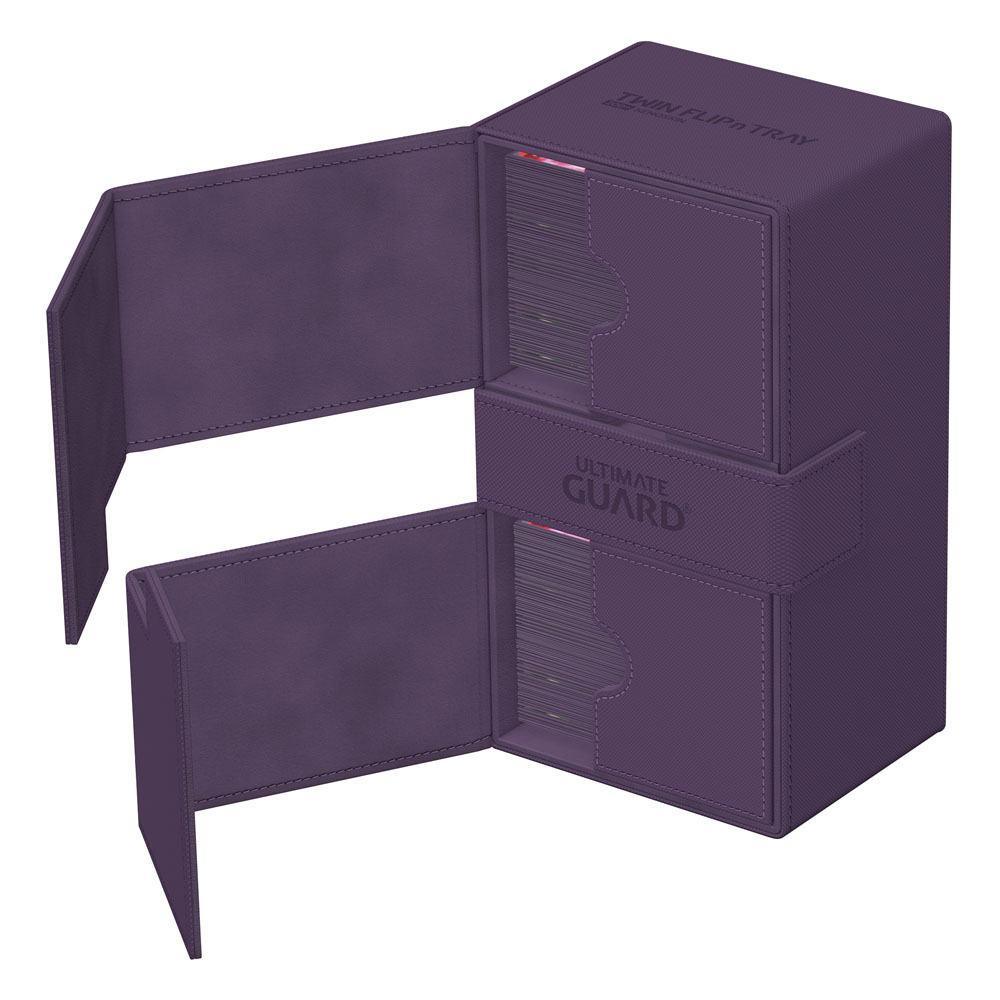 Ultimate Guard Twin Flip'n'Tray 200+ Xenoskin - Lila Ultimate Guard