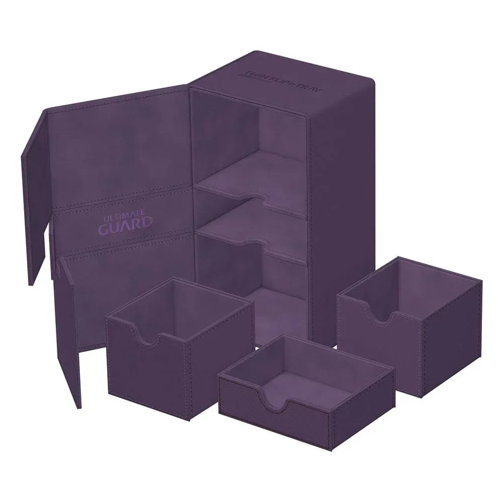 Ultimate Guard Twin Flip'n'Tray 200+ Xenoskin - Lila Ultimate Guard