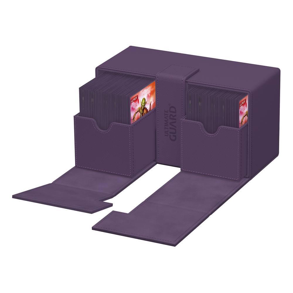 Ultimate Guard Twin Flip'n'Tray 200+ Xenoskin - Lila Ultimate Guard