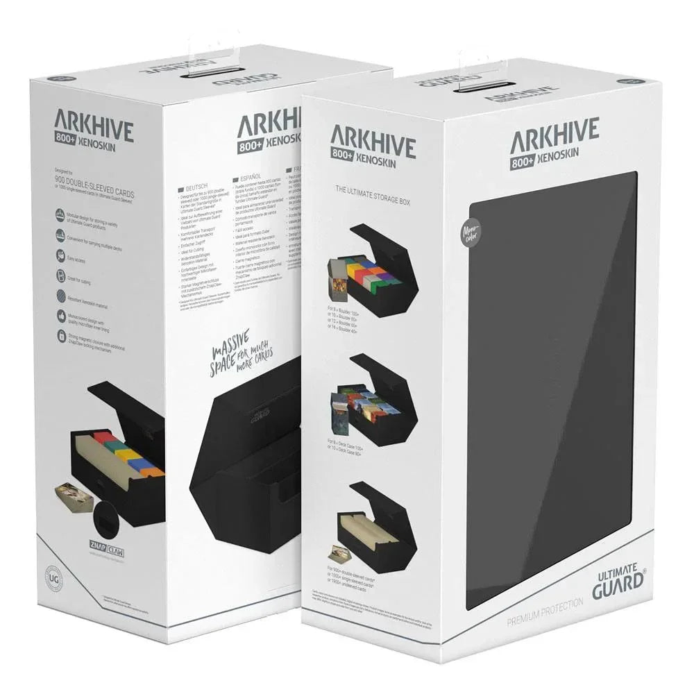 Ultimate Guard Arkhive 800+ Xenoskin - Svart Ultimate Guard