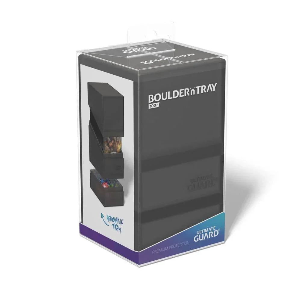 Ultimate Guard Boulder'n'Tray 100+ - Onyx Ultimate Guard