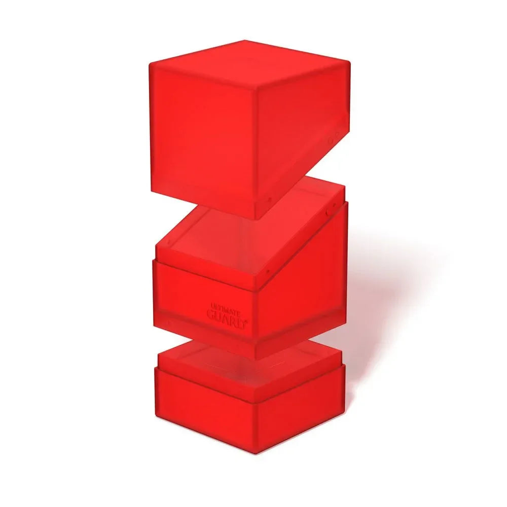 Ultimate Guard Boulder'n'Tray 100+ - Ruby Ultimate Guard