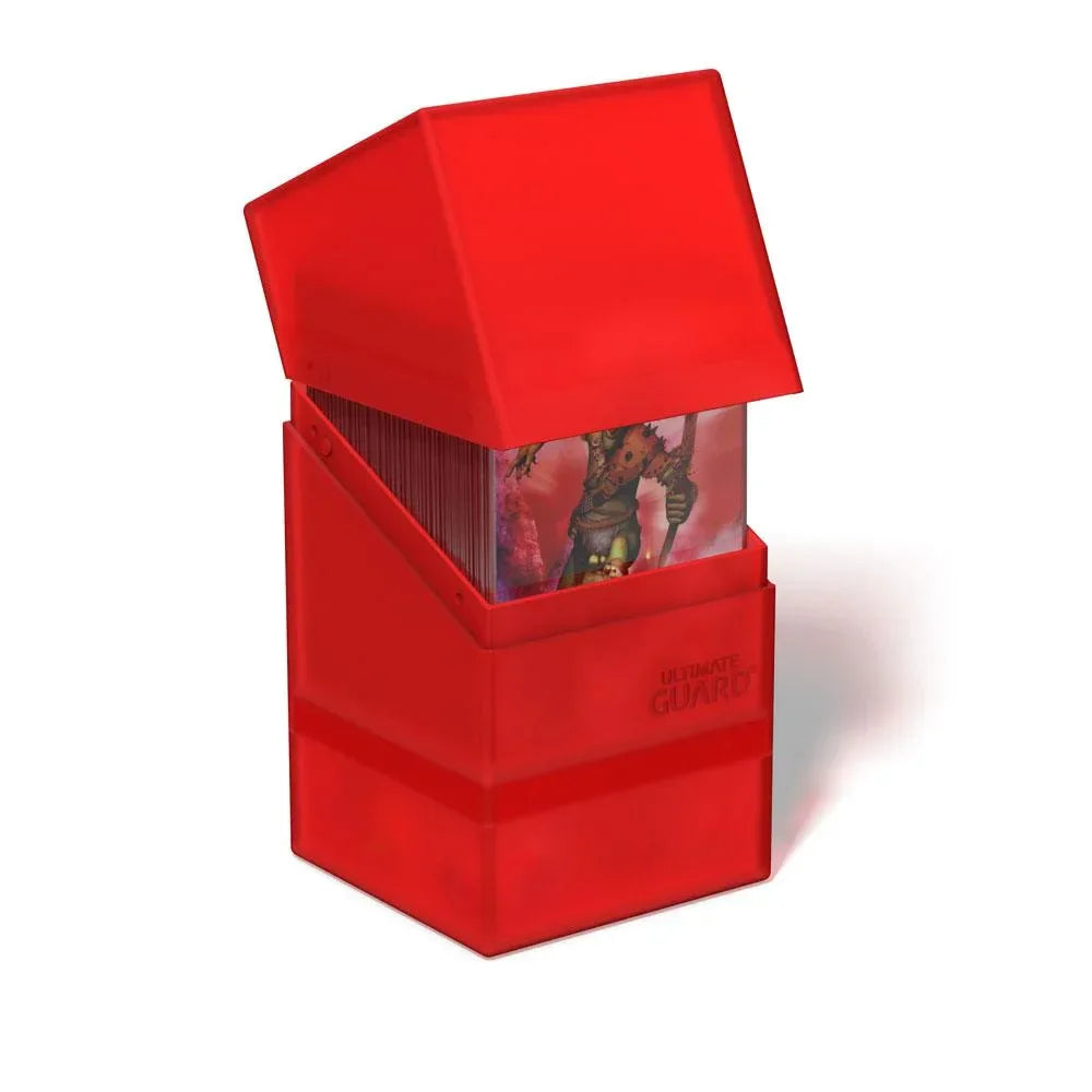 Ultimate Guard Boulder'n'Tray 100+ - Ruby Ultimate Guard