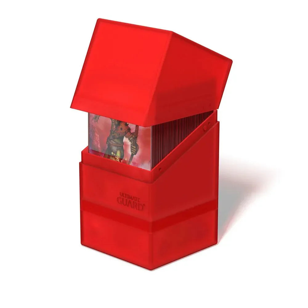 Ultimate Guard Boulder'n'Tray 100+ - Ruby Ultimate Guard