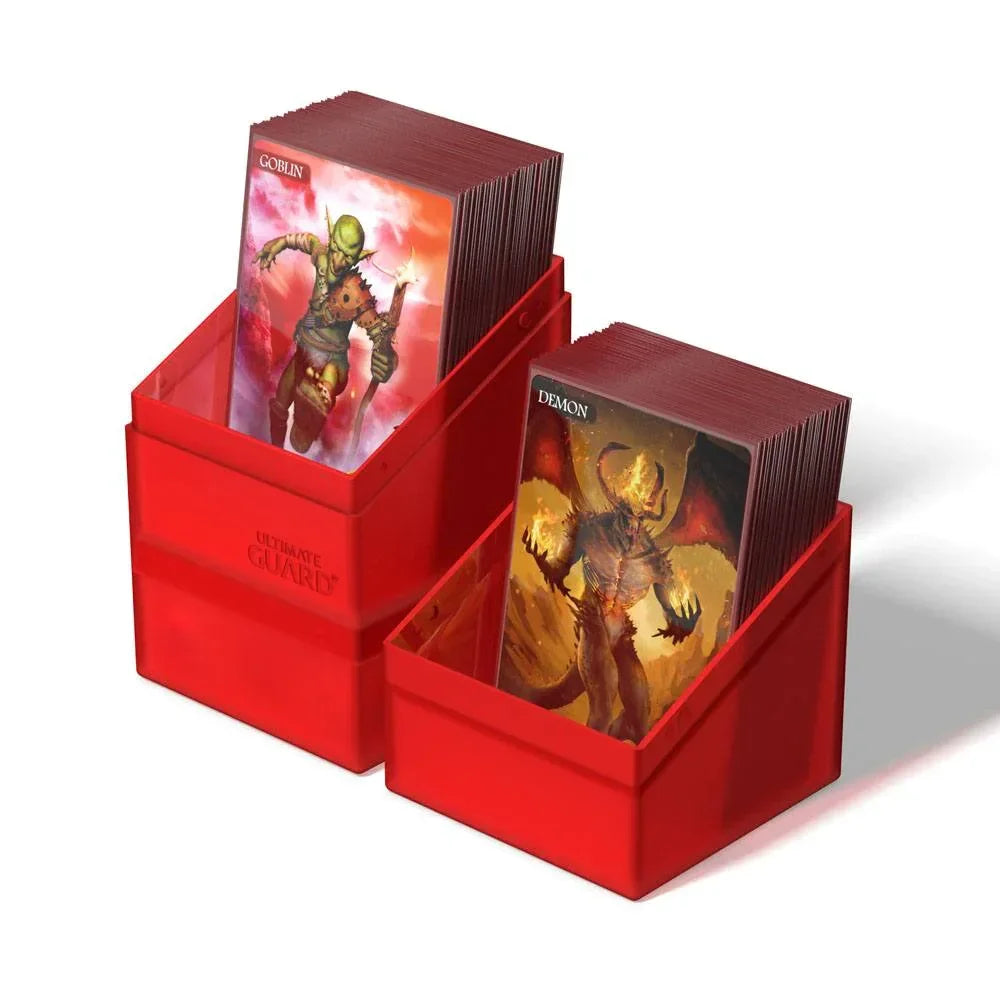 Ultimate Guard Boulder'n'Tray 100+ - Ruby Ultimate Guard
