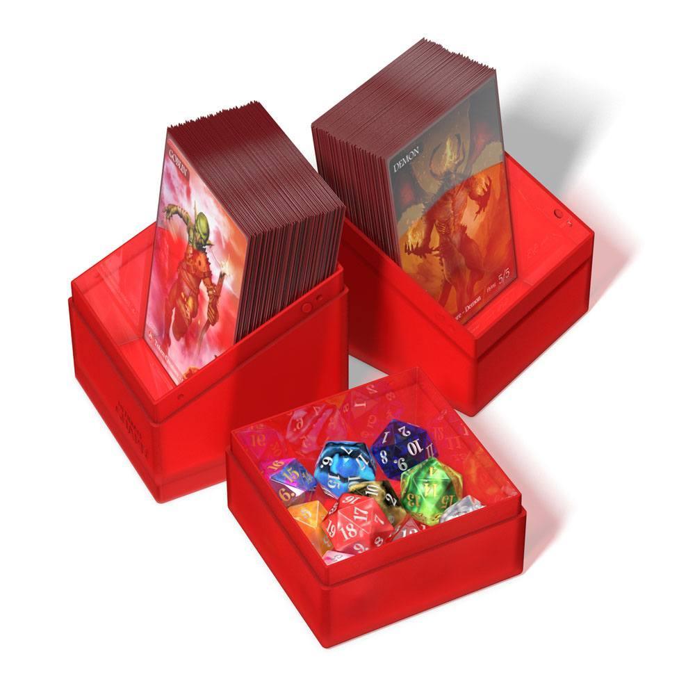 Ultimate Guard Boulder'n'Tray 100+ - Ruby Ultimate Guard