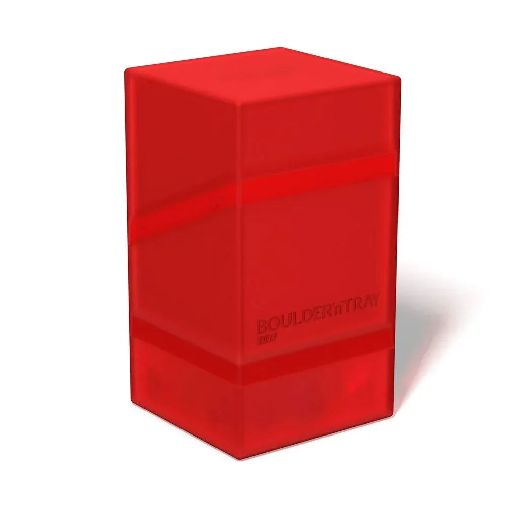 Ultimate Guard Boulder'n'Tray 100+ - Ruby Ultimate Guard