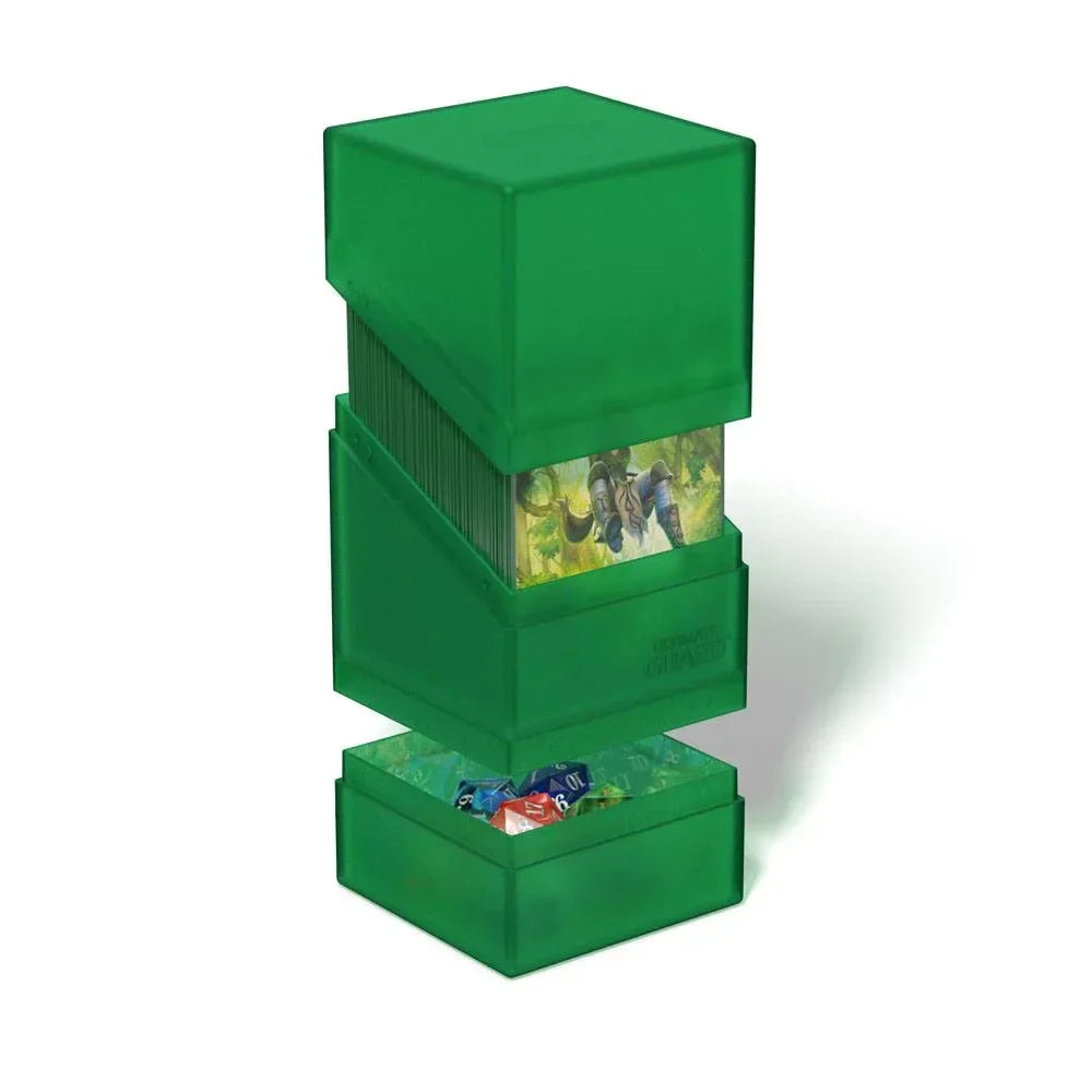 Ultimate Guard Boulder'n'Tray 100+ - Emerald Ultimate Guard