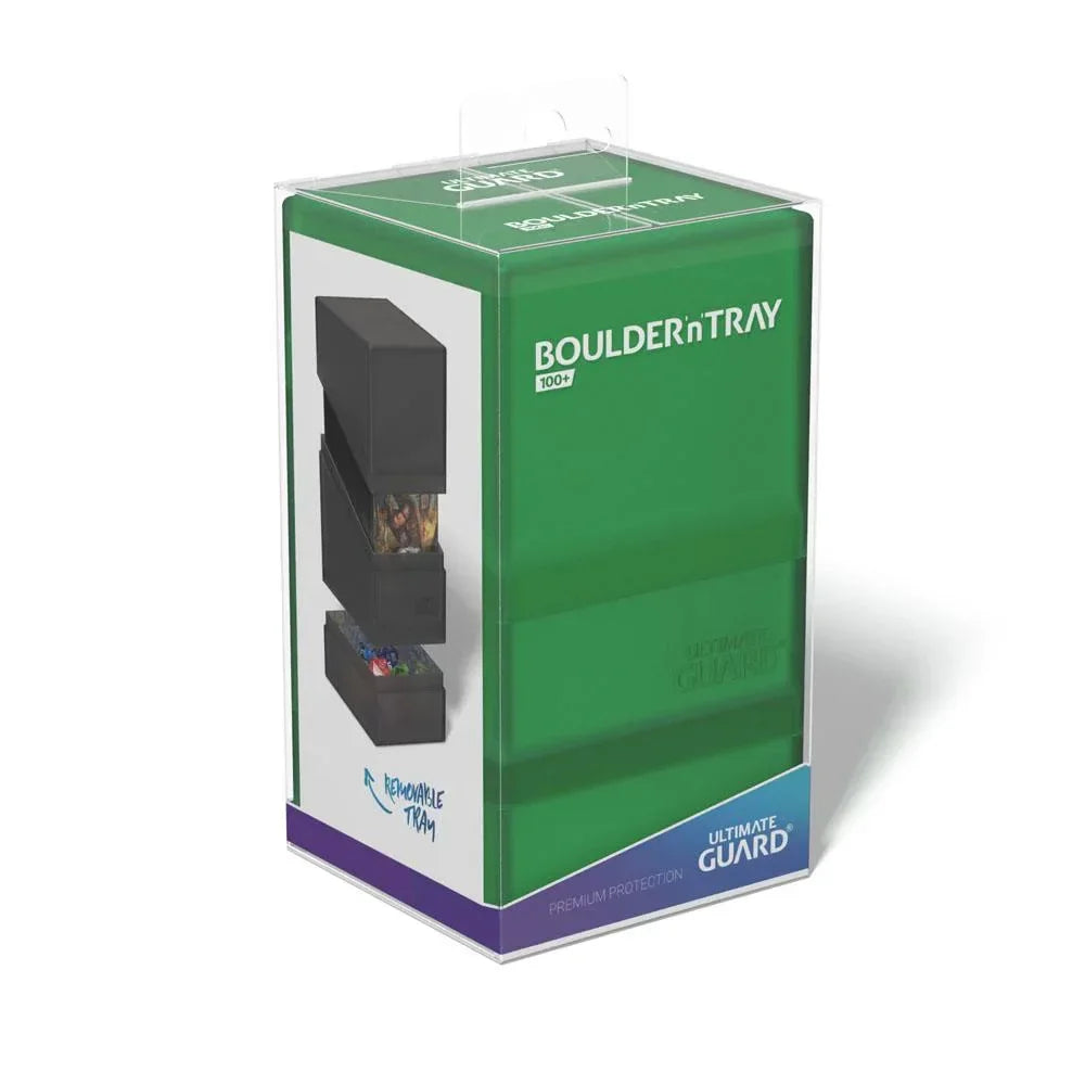 Ultimate Guard Boulder'n'Tray 100+ - Emerald Ultimate Guard