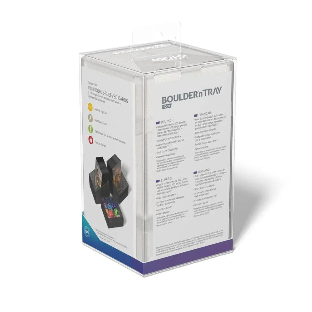 Ultimate Guard Boulder'n'Tray 100+ - Frosted Ultimate Guard
