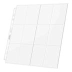 Ultimate Guard 24-Pocket QuadRow Sidor - Transparent (10-pack) Ultimate Guard