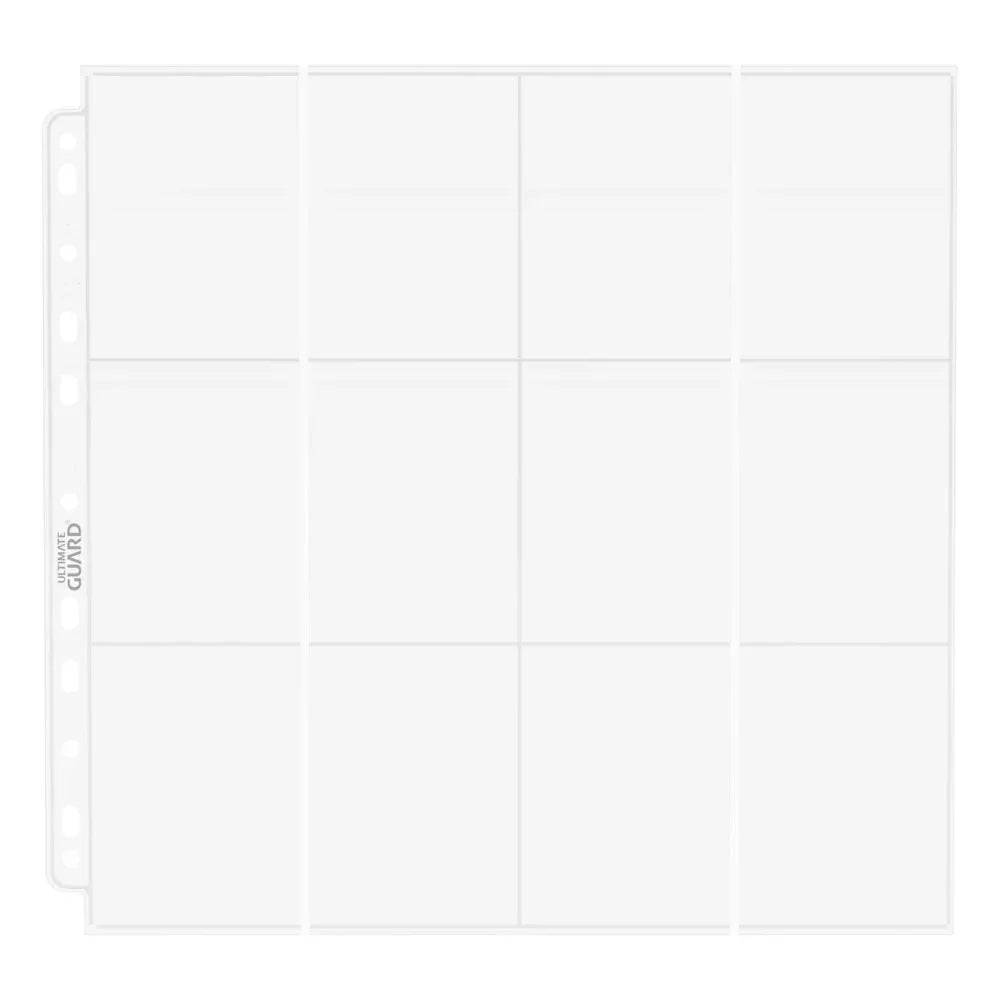 Ultimate Guard 24-Pocket QuadRow Sidor - Transparent (10-pack) Ultimate Guard