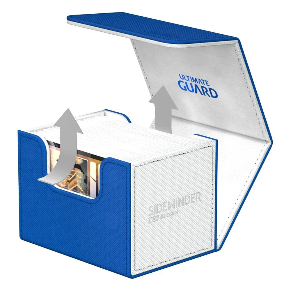 Ultimate Guard Sidewinder 100+ Xenoskin Synergy - Vit/Blå Ultimate Guard