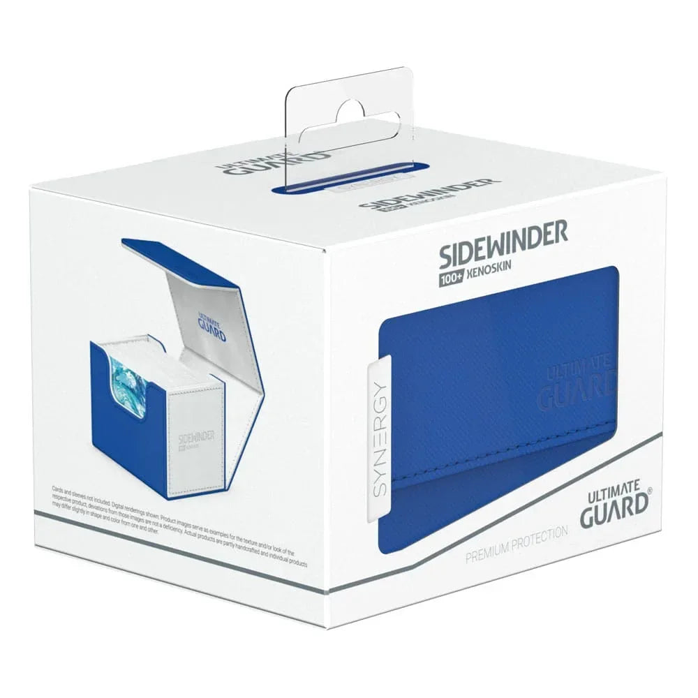 Ultimate Guard Sidewinder 100+ Xenoskin Synergy - Vit/Blå Ultimate Guard