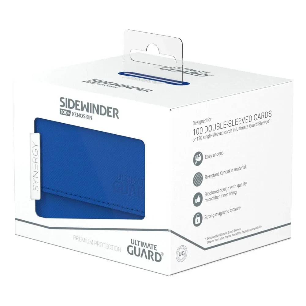 Ultimate Guard Sidewinder 100+ Xenoskin Synergy - Vit/Blå Ultimate Guard