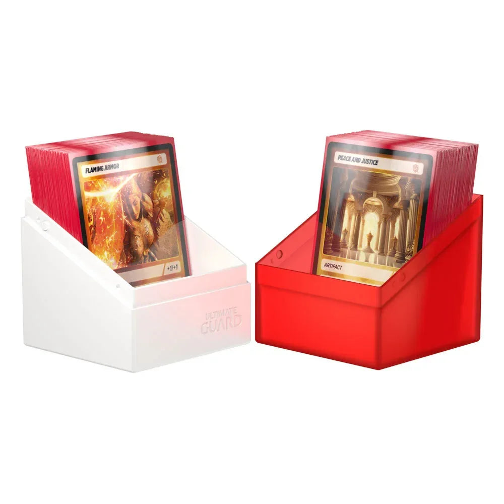 Ultimate Guard Boulder 100+ Synergy - Röd/Vit Ultimate Guard