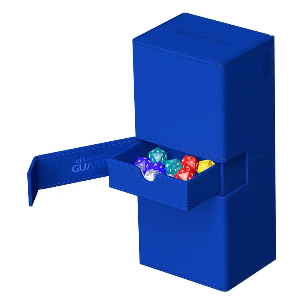 Ultimate Guard Twin Flip'n'Tray 266+ Xenoskin - Blå Ultimate Guard