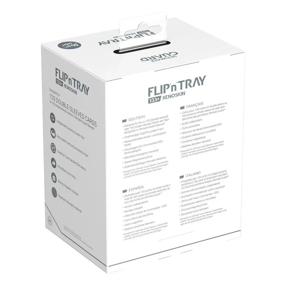 Ultimate Guard Flip'n'Tray 133+ Xenoskin - Svart Ultimate Guard