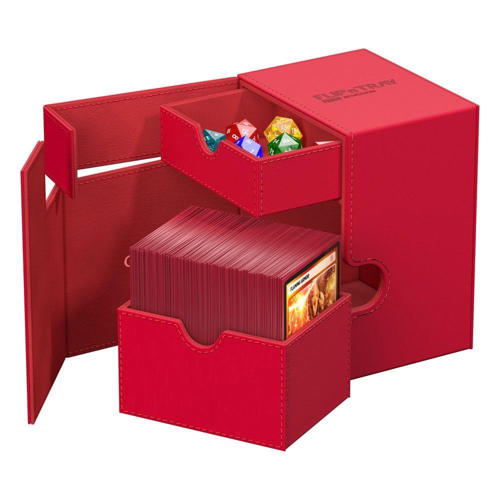 Ultimate Guard Flip'n'Tray 133+ Xenoskin - Röd Ultimate Guard