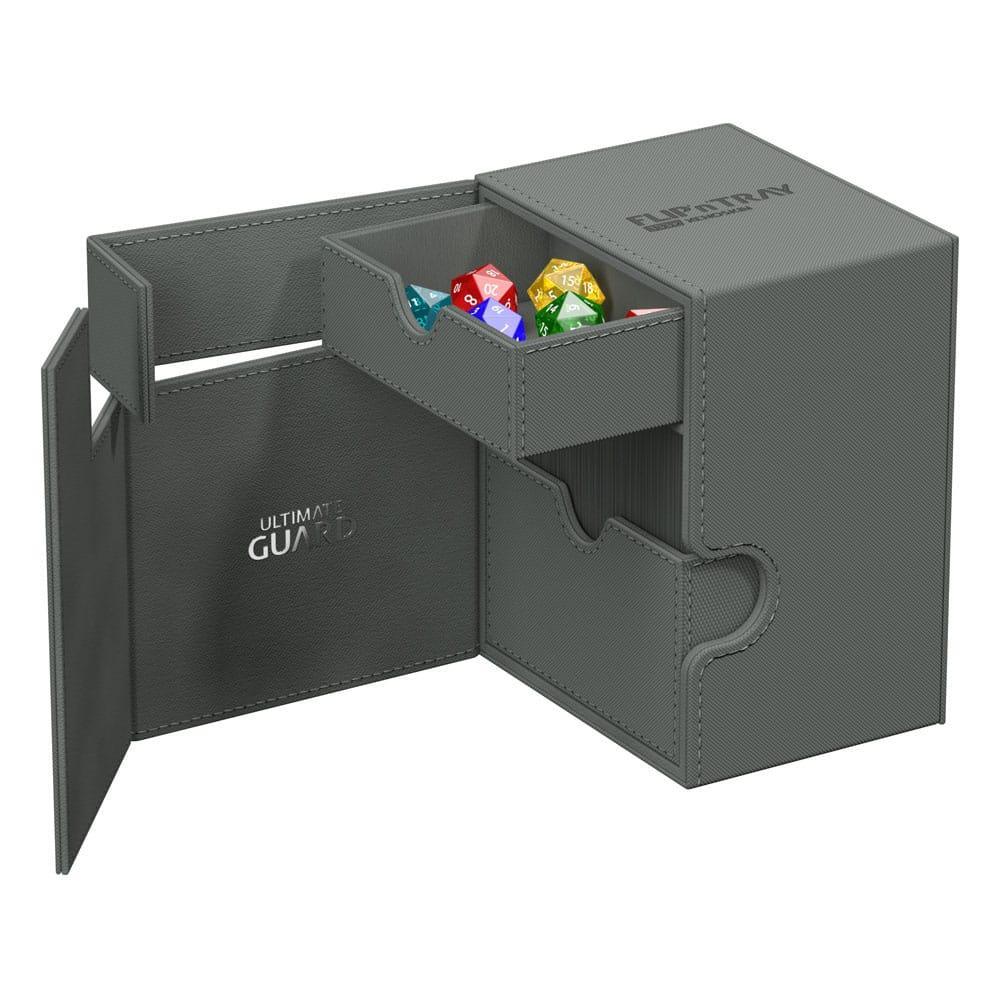 Ultimate Guard Flip'n'Tray 133+ Xenoskin - Grå Ultimate Guard