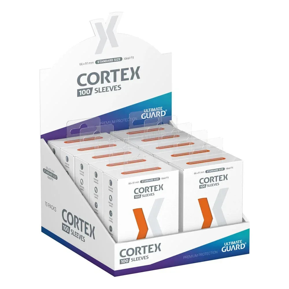 Ultimate Guard Cortex Sleeves Standard Size 100 - Orange Ultimate Guard
