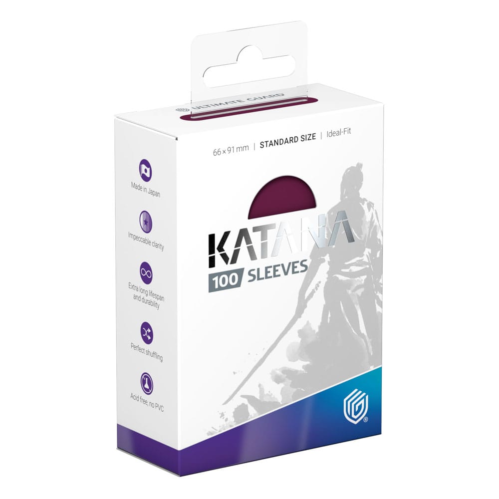 Ultimate Guard Katana Sleeves Standard Size (100) - Radiant Plum Ultimate Guard