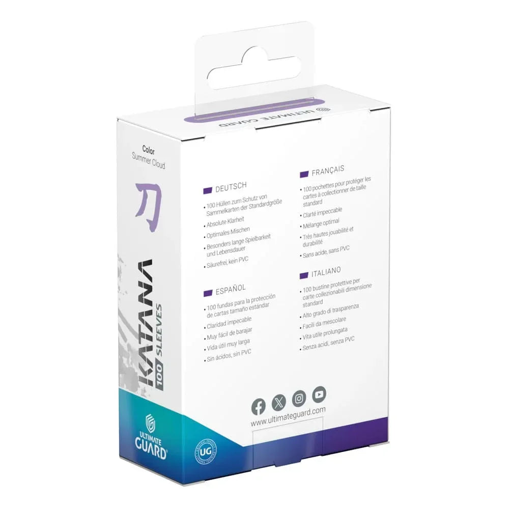 Ultimate Guard Katana Sleeves Standard Size (100) - Summer Cloud Ultimate Guard