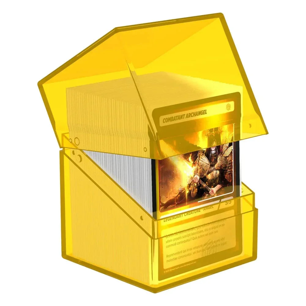 Ultimate Guard Boulder 100+ Clear - Amber Ultimate Guard