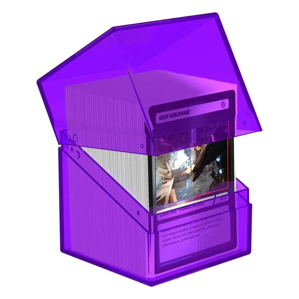 Ultimate Guard Boulder 100+ Clear - Amethyst Ultimate Guard